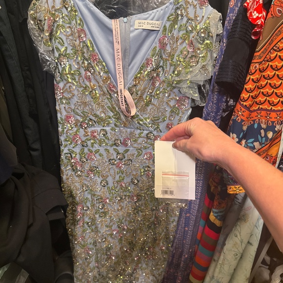 Mac Duggal sequence dress - Picture 4 of 5